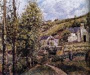 Camille Pissarro Loose multi tile this Ahe rice Tash s scenery oil painting reproduction